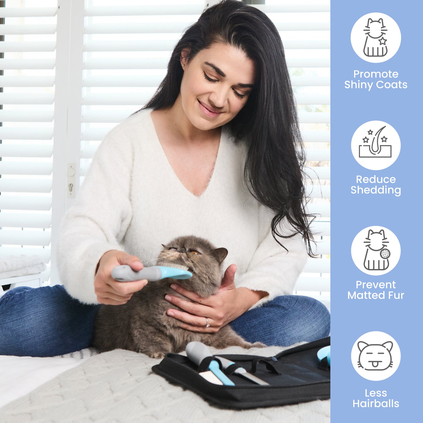5 Piece Cat Grooming Kit