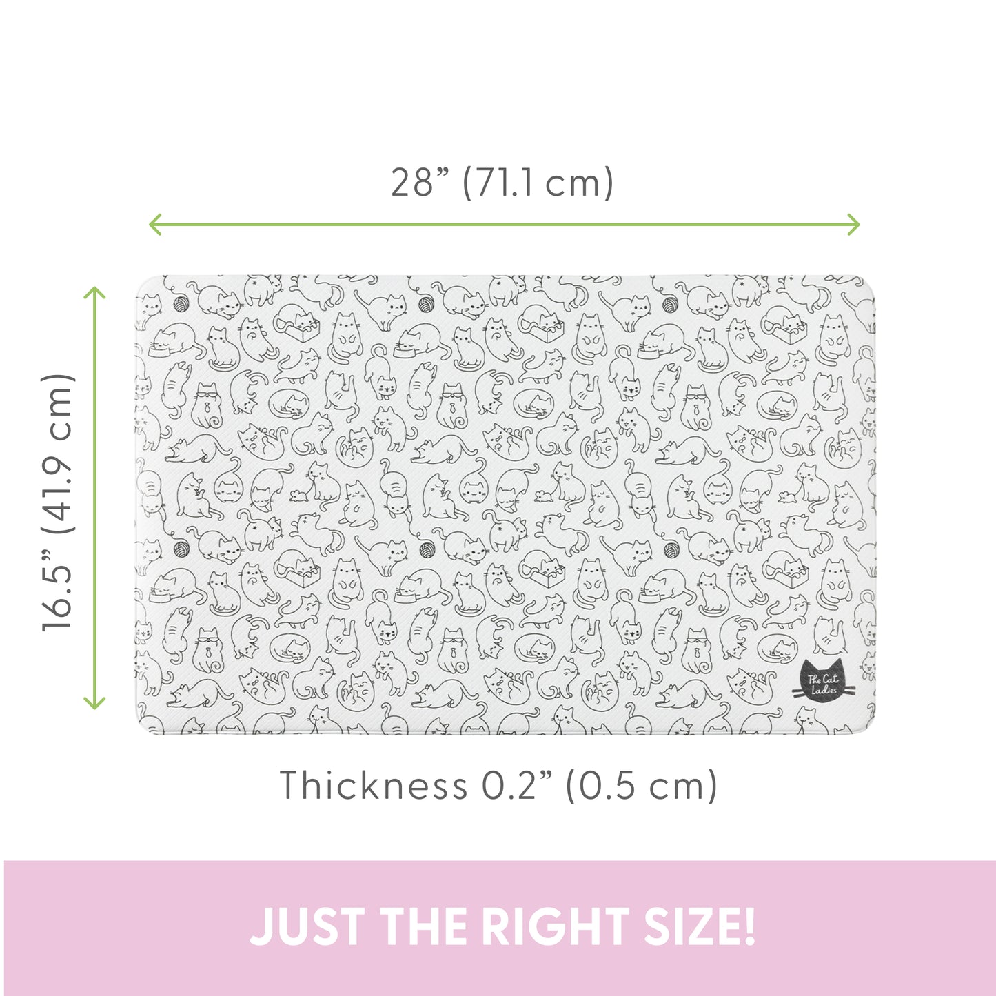 Feeding Mat for Food and Water Bowl