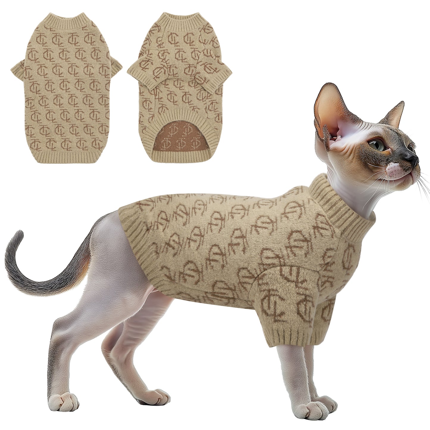 Sphynx Cat Sweater - Comfortable and Stylish Kitty Sweaters for Cats Only