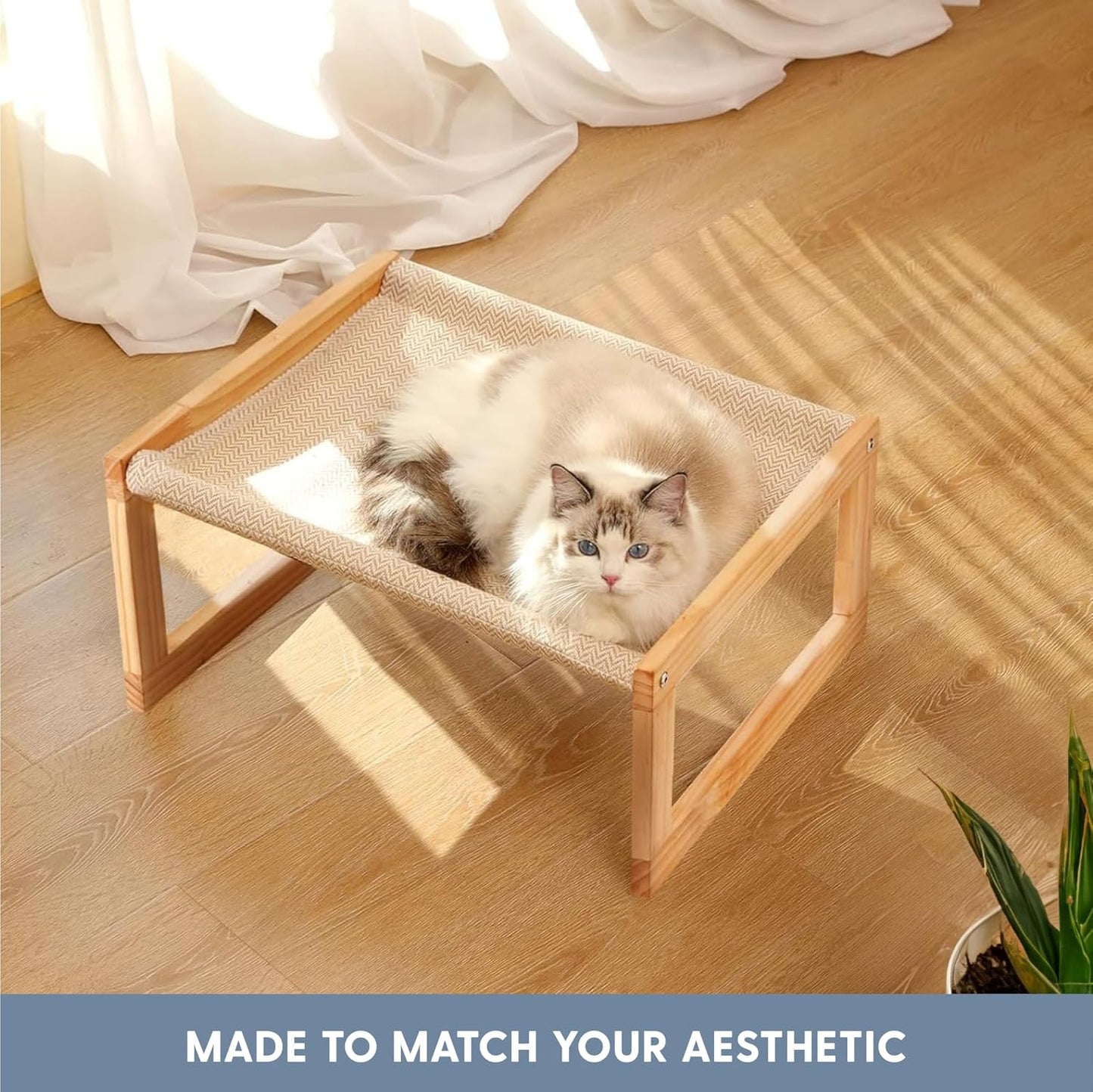 2-in-1 Cat Hammock Bed