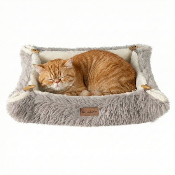 Self-Warming Heated Cat Bed Mat – Coffee Brown