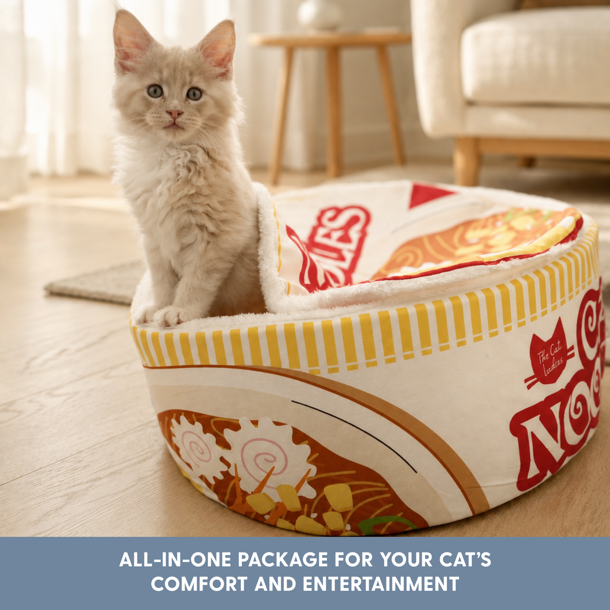 Ramen Cat Bed