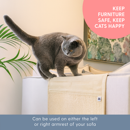 Cat Scratch Furniture Protector with Pockets