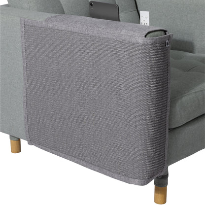 2-in-1 Adjustable Cat Scratch Furniture Protector