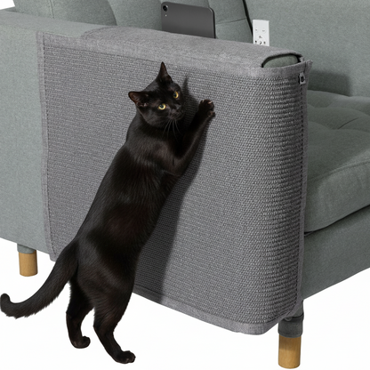2-in-1 Adjustable Cat Scratch Furniture Protector - Grey