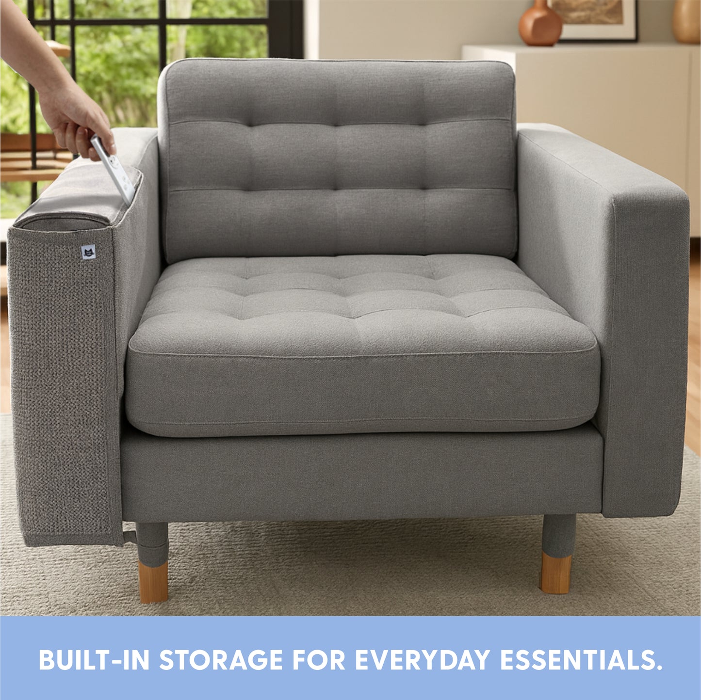 2-in-1 Adjustable Cat Scratch Furniture Protector